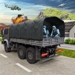 Картинка Army Machine Transporter Truck